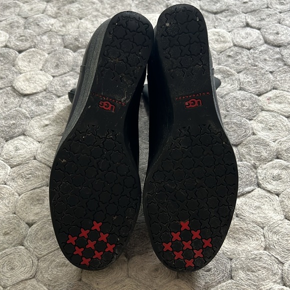 Ugg black platform waterproof winter boots. Gently used condition. - Picture 9 of 10